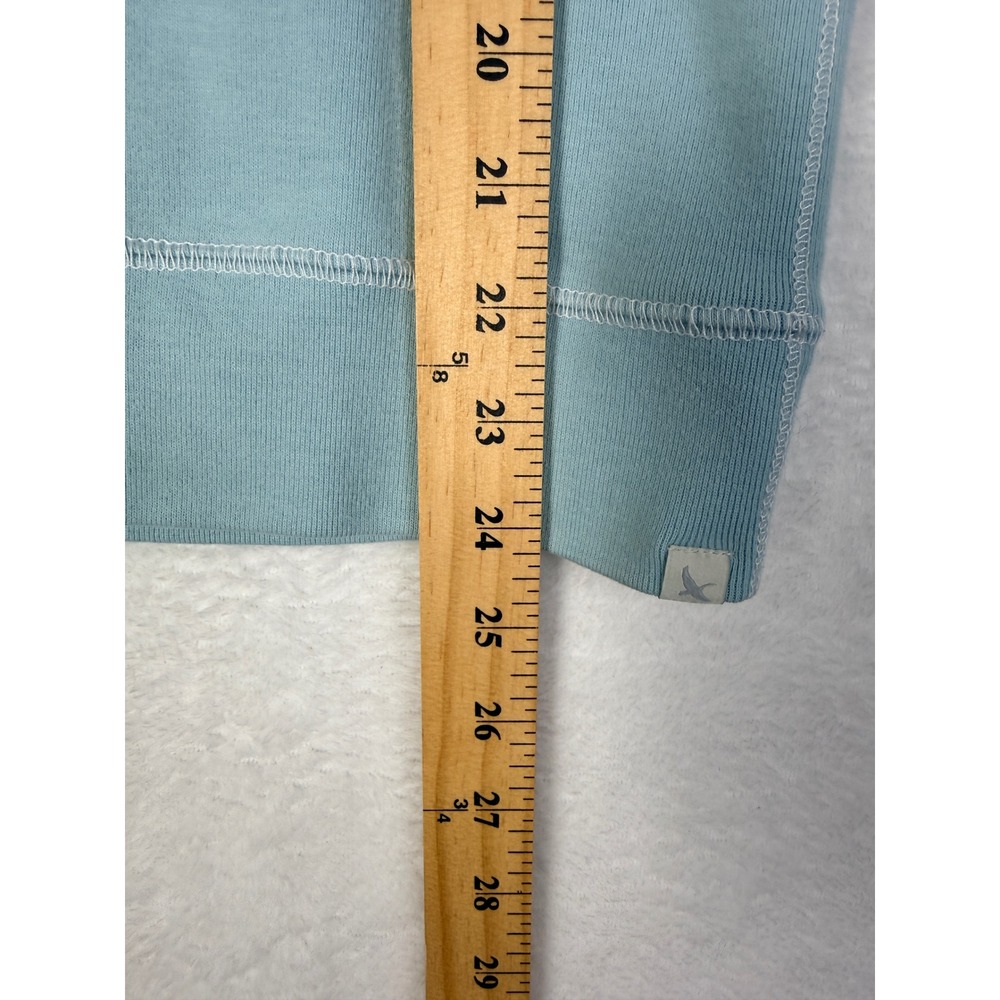 Eddie Bauer Crewneck Long Sleeve Light Blue Pullover Sweatshirt Top Size M - Picture 10 of 10